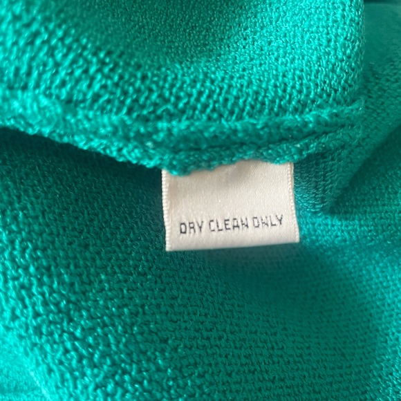 St John Collection by Marie Gray Teal Knit  Pants - Picture 5 of 5